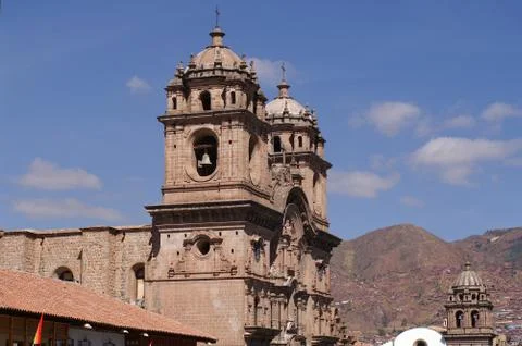 Cathedral in Cusco Stock Photos