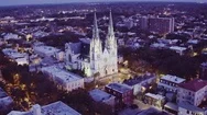 Cathedral At Dark Stock Footage