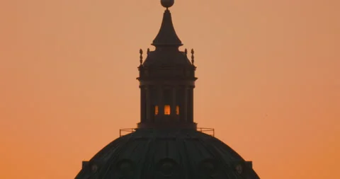 Cathedral dome Vídeo Stock 134340629