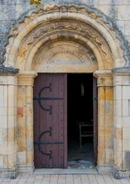 Cathedral door Stock Photos