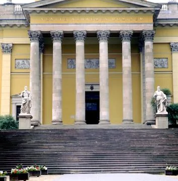 Cathedral of Eger Stock Photos