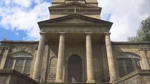 Cathedral entry 11s Stock Footage 82421839