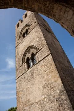 Cathedral of Erice Stock Photos