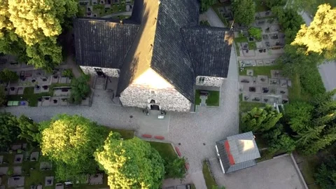 Cathedral in Espoo Stock Footage 201286025