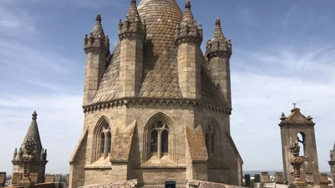 Cathedral of Évora Stock Footage 199780571
