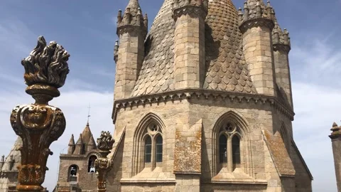 Cathedral of Évora Stock Footage 199780577