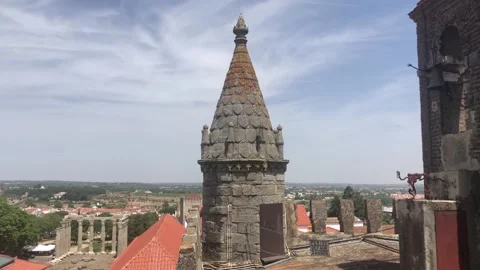 Cathedral of Évora Stock Footage 199780591