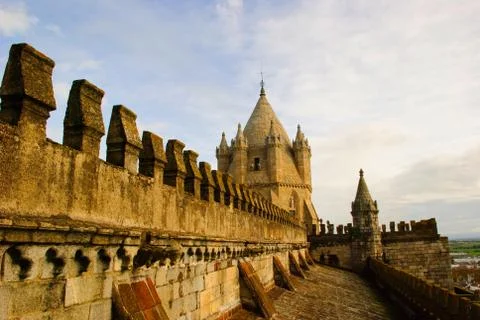 Cathedral, evora Stock Photos