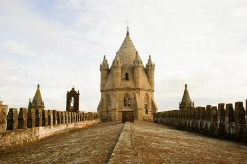 Cathedral, evora Stock Photos