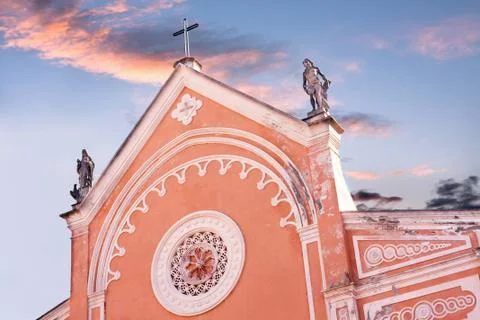 Cathedral facade Stock Photos