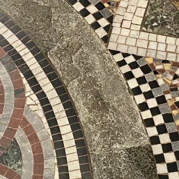 Cathedral Floor mixed texture Stock Photos