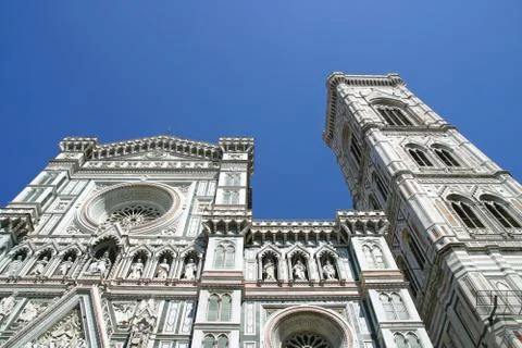 Cathedral  in Florence Stock Photos