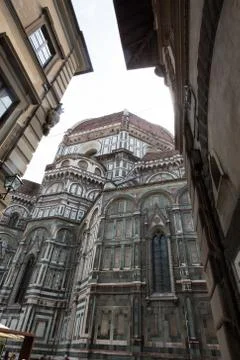 The cathedral of Florence Stock Photos