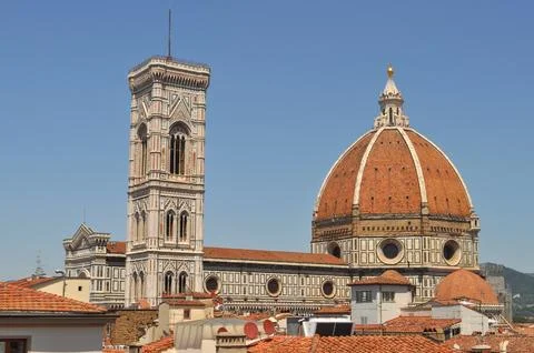 Cathedral in Florence Foto stock
