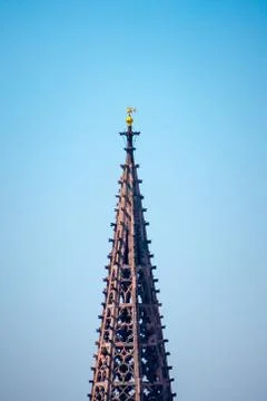 Cathedral in Freiburg Stock Photos