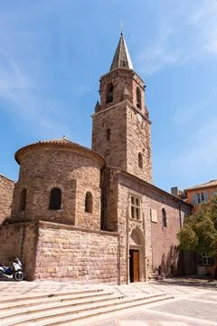 The cathedral of Frejus Stock Photos