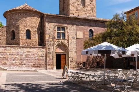 The cathedral of Frejus Stock Photos