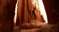 Cathedral Gorge 18 Cathedral Caves Inside Nevada HD Footage