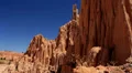 Cathedral Gorge Dolly 01 Cathedral Caves Nevada HD Footage