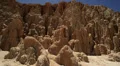 Cathedral Gorge POV 02 Cathedral Caves Nevada HD Footage