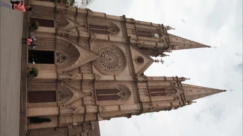 Cathedral in Guangzhou Stock Footage 4682313