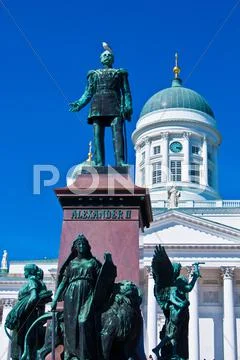 Cathedral of Helsinki Stock Photos