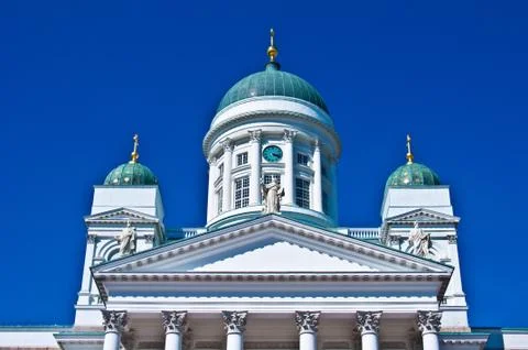 Cathedral of Helsinki Stock Photos