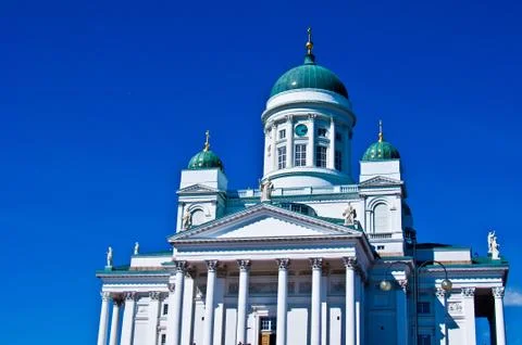 Cathedral of Helsinki Stock Photos
