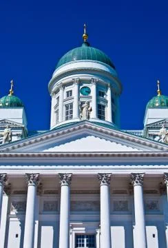 Cathedral of Helsinki Stock Photos