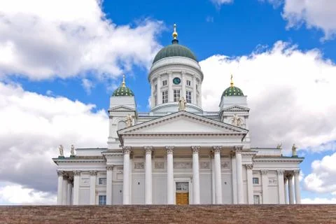 Cathedral in Helsinki. Stock Photos
