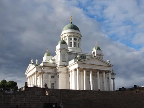 Cathedral of Helsinki Stock Photos