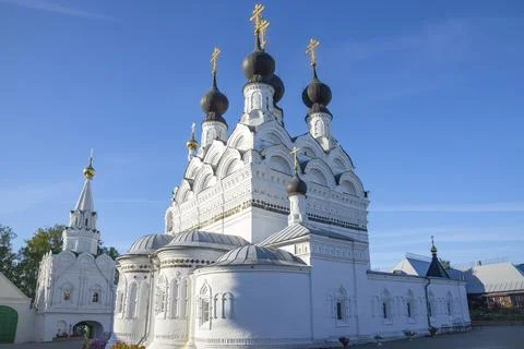 Cathedral of the Holy Trinity in the ancient Trinity Monastery. Murom Stock Photos