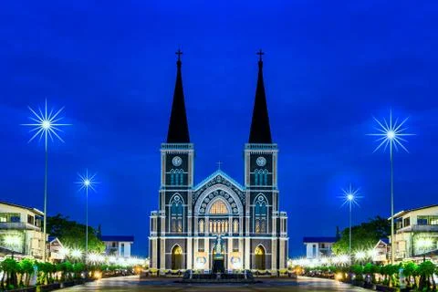 Cathedral of the Immaculate Conception Stock Photos
