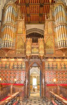 Cathedral interior Stock Photos