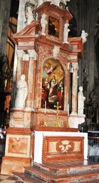 Cathedral interior Foto stock