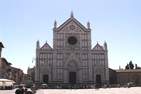 Cathedral in Italy Stock Footage 305656