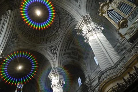 Cathedral of jaen, bobes Stock Photos