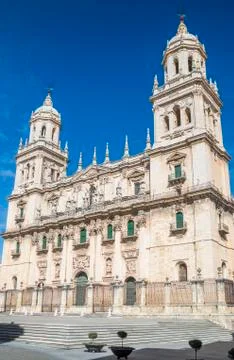 Cathedral in Jaen Foto stock