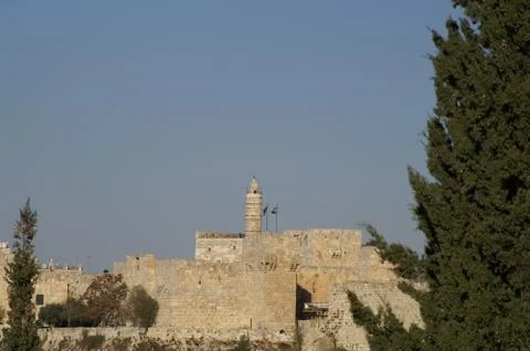 Cathedral in Jerusalem Stock Photos