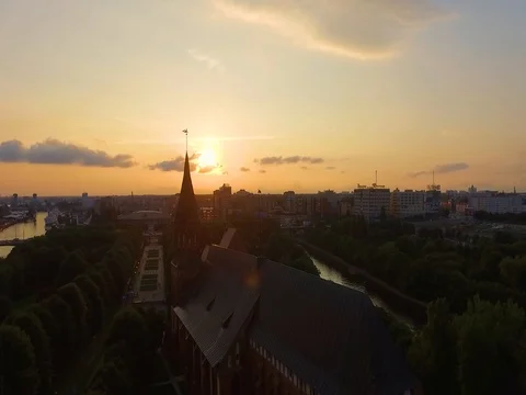 Cathedral In Kaliningrad Video stock 84967717