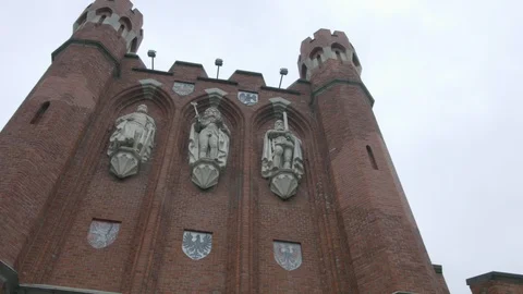Cathedral in Kaliningrad Stock-Footage 94722495