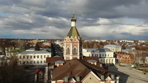 Cathedral in Kasimov Stock Footage 161508268