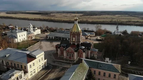 Cathedral in Kasimov Stock Footage 161508309
