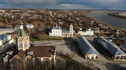 Cathedral in Kasimov Stock Footage 161508315