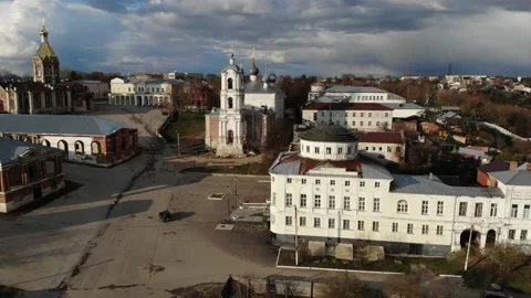 Cathedral in Kasimov Stock Footage 161937400