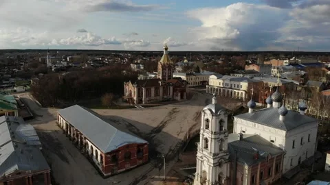 Cathedral in Kasimov Stock Footage 161962585