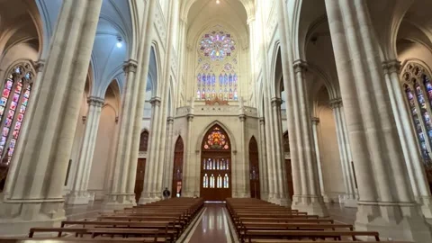 Cathedral of La Plata Stock Footage 248309633
