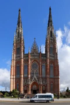 Cathedral of La Plata. Stock Photos