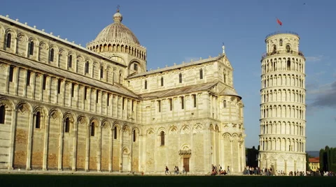 Cathedral Leaning Tower Pisa Italy 4K Stock Video Footage 스톡 동영상 59173926