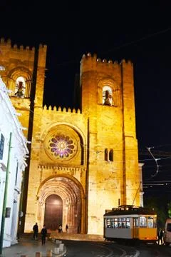 Cathedral of Lisbon Foto stock